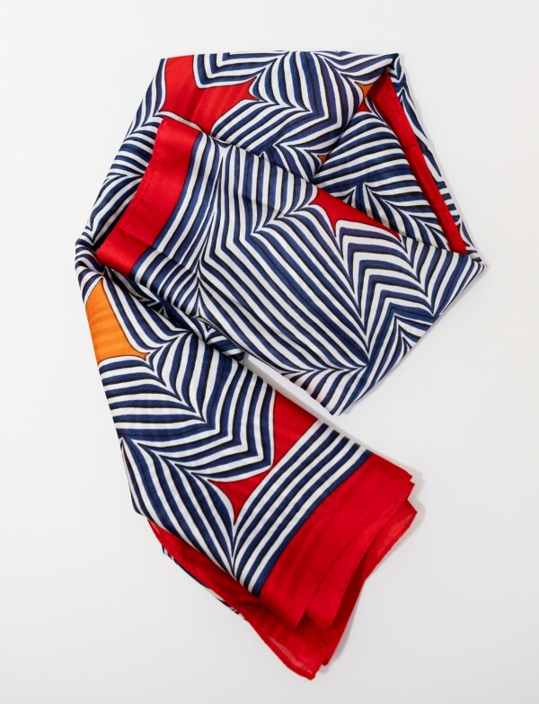 Pashmina Geo ROJO/MULTI