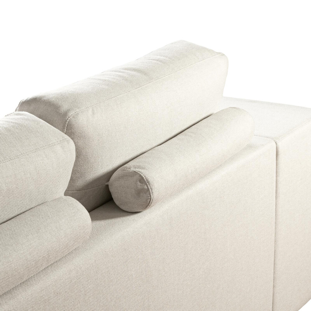 SOFÁ ESQUINERO MÁS DE 4 CUERPOS TELA NATURAL-BEIGE CONNECT II BEIGE