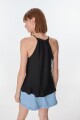 Musculosa Halter Negro