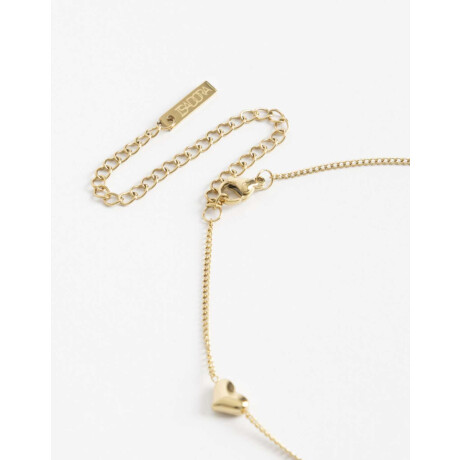 Collares Cortos Metal Dorado