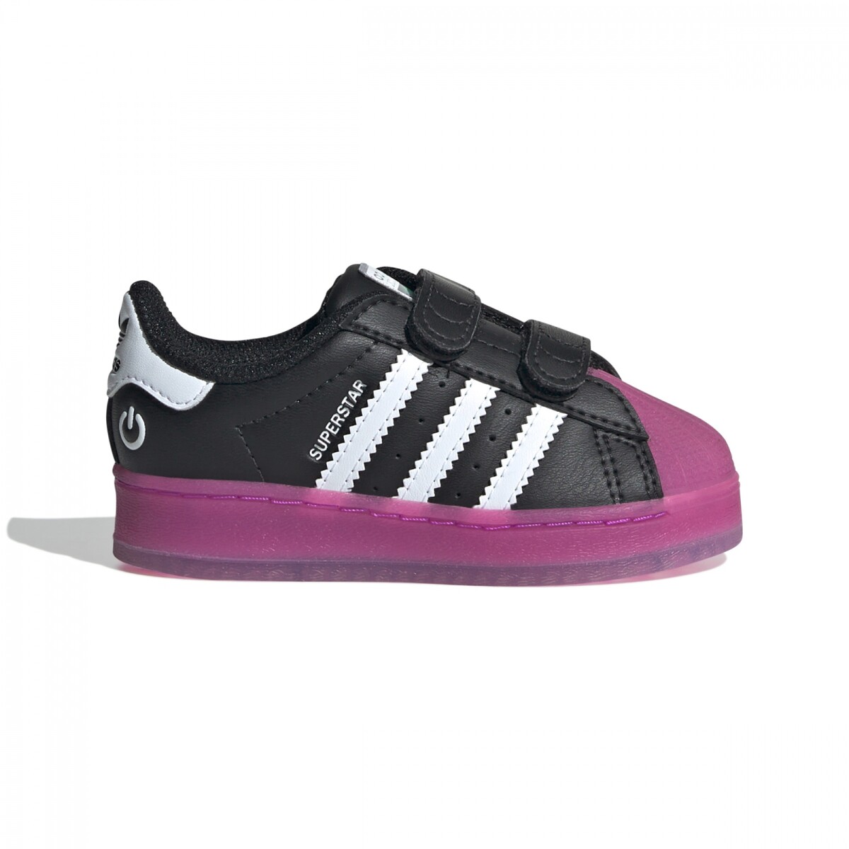 Zapatillas Superstar Led Lights de Niños - Negro 