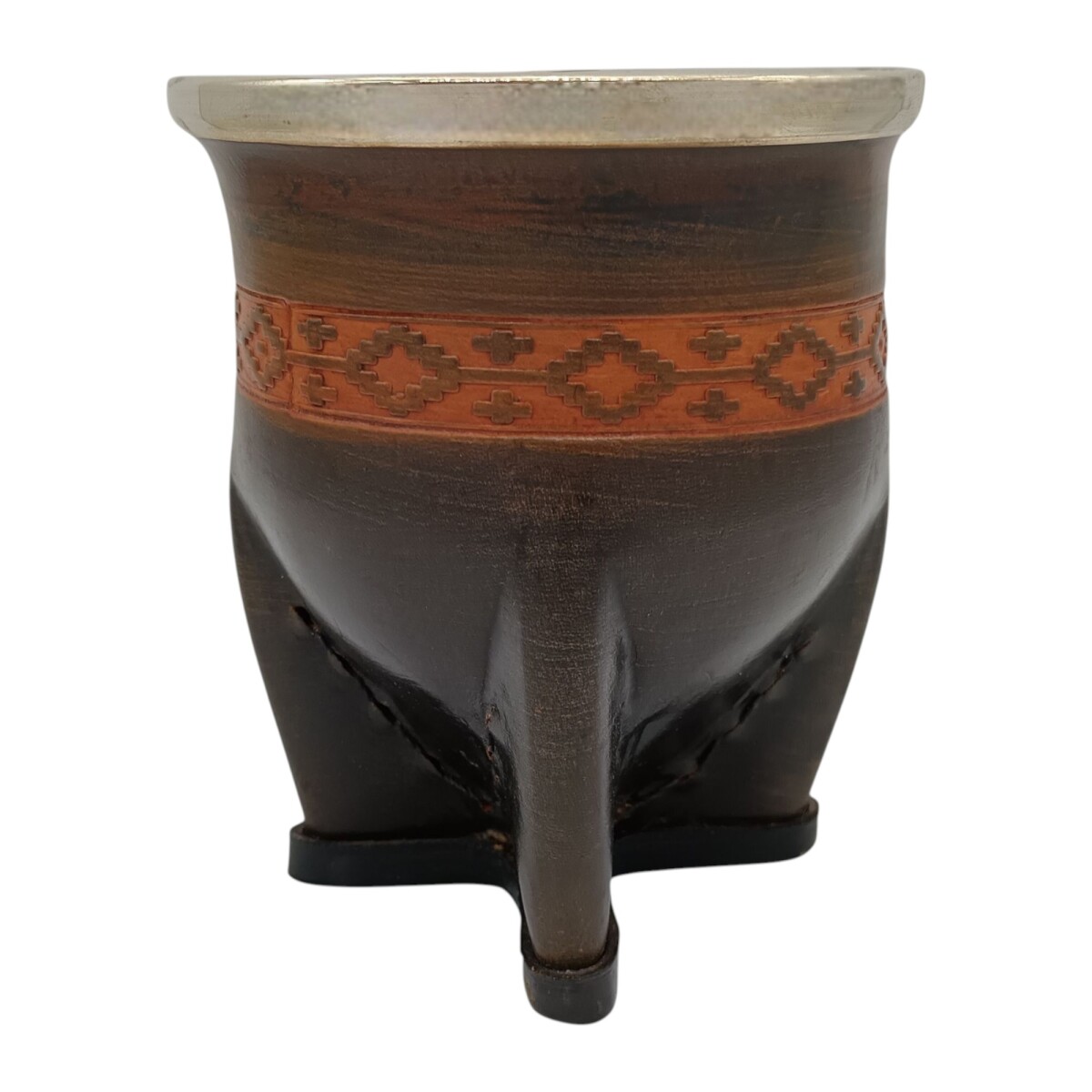 Mate camionero con Guarda Pampa - ALPACA - 09 - marrónuniforme 