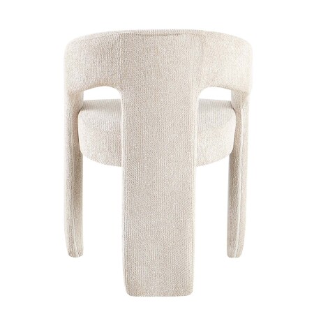 SILLA DE COMEDOR TELA MARRON JAZMÍN