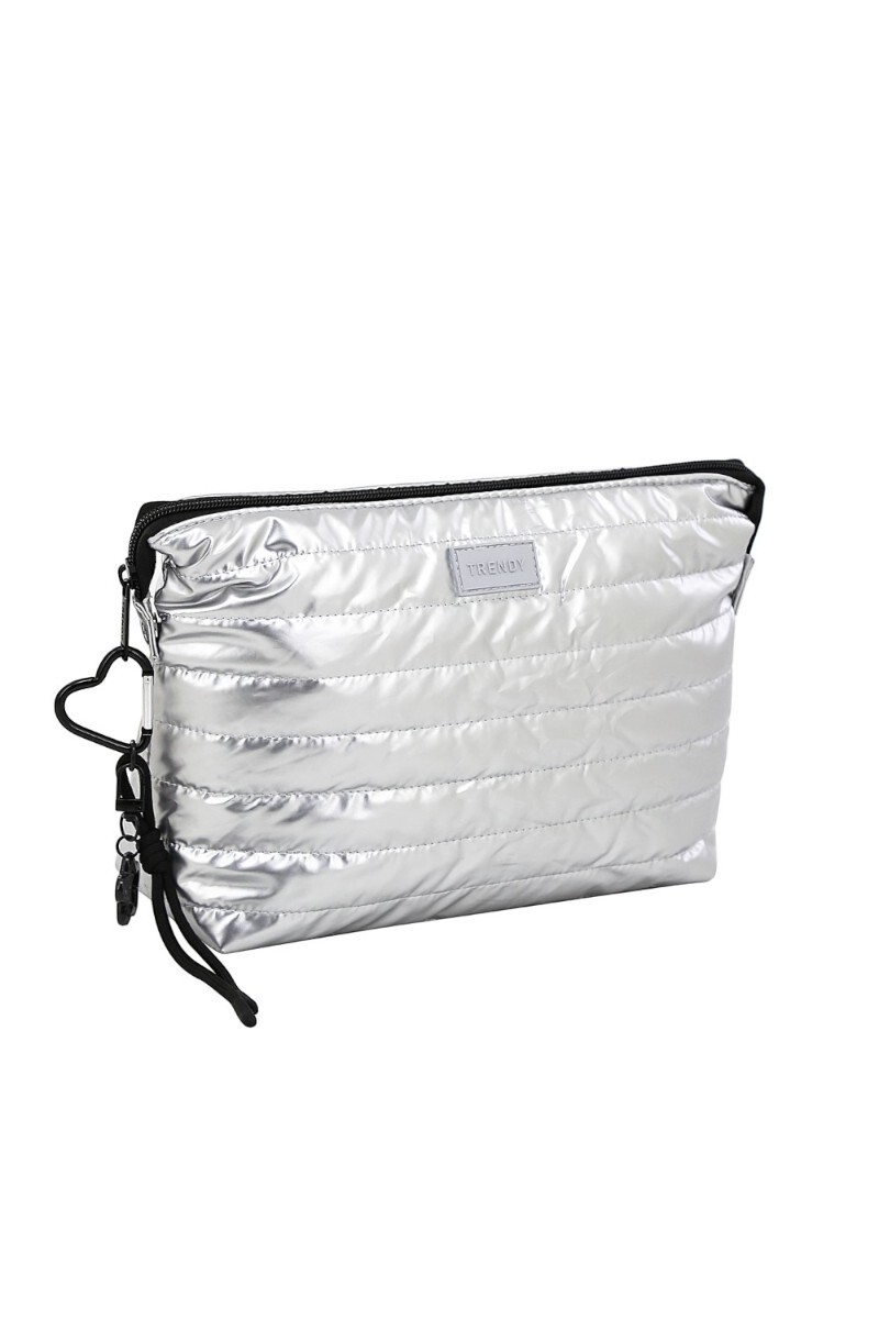 Necessaire Trendy Plateado