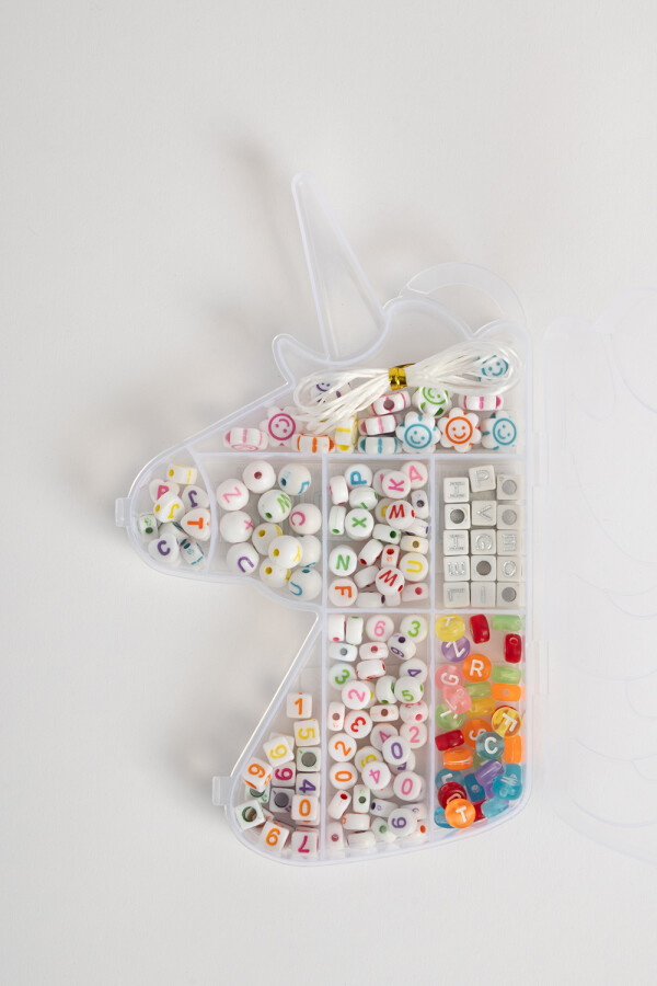 Set para armar collares Unicornio Multicolor