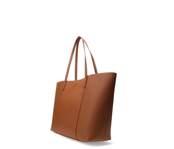 Cartera Miss Carol Kava Con Bolso Interno Tan