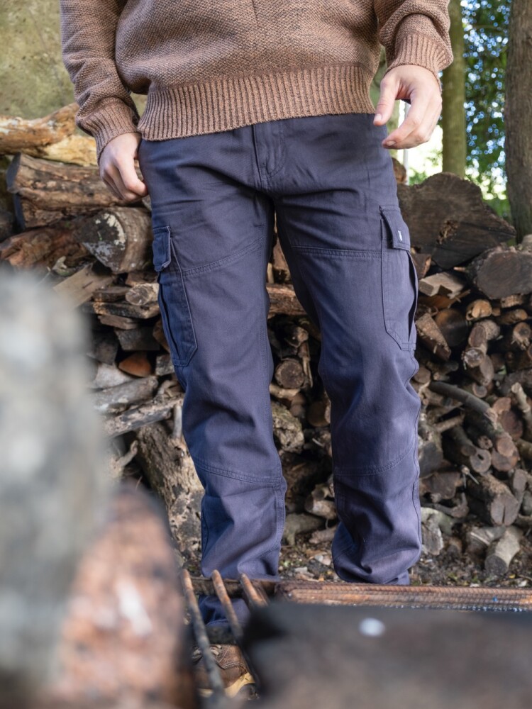 Pantalón cargo Azul