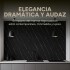 Placa PVC Símil Mármol 2,44x1,22m 3mm Resistente Agua Calor Diseño Mármol Negro