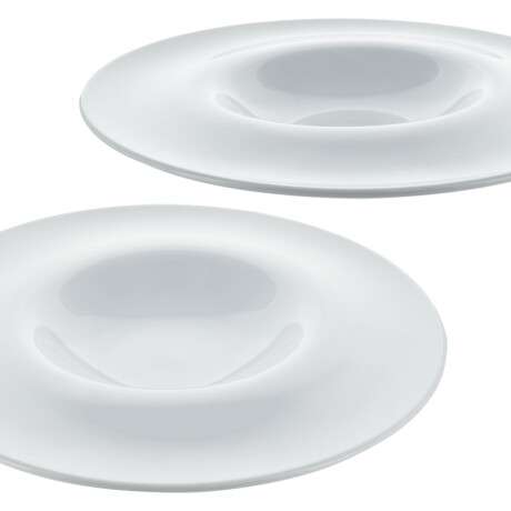 PLATO HONDO DE LOZA BLANCO LISO PLATO HONDO DE LOZA BLANCO LISO