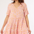 VESTIDO CORTO FEME RUSTY Naranja