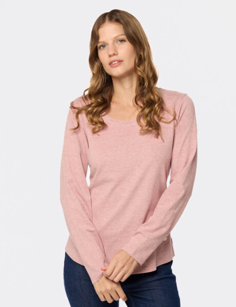 REMERA BÁSICA DE ALGODÓN Rosado