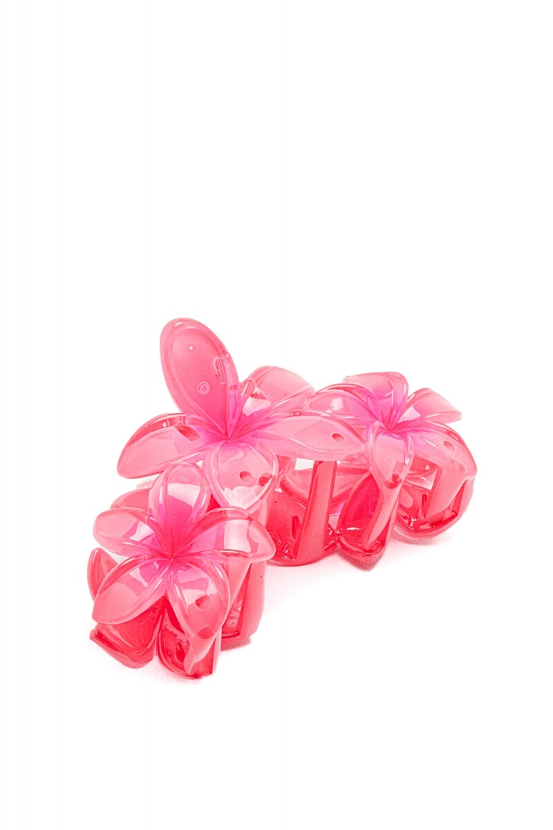 Broche Flores - Rojo 