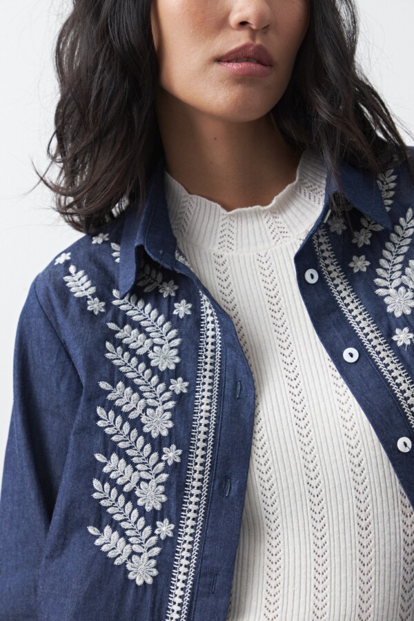 CAMISA ORBE Indigo