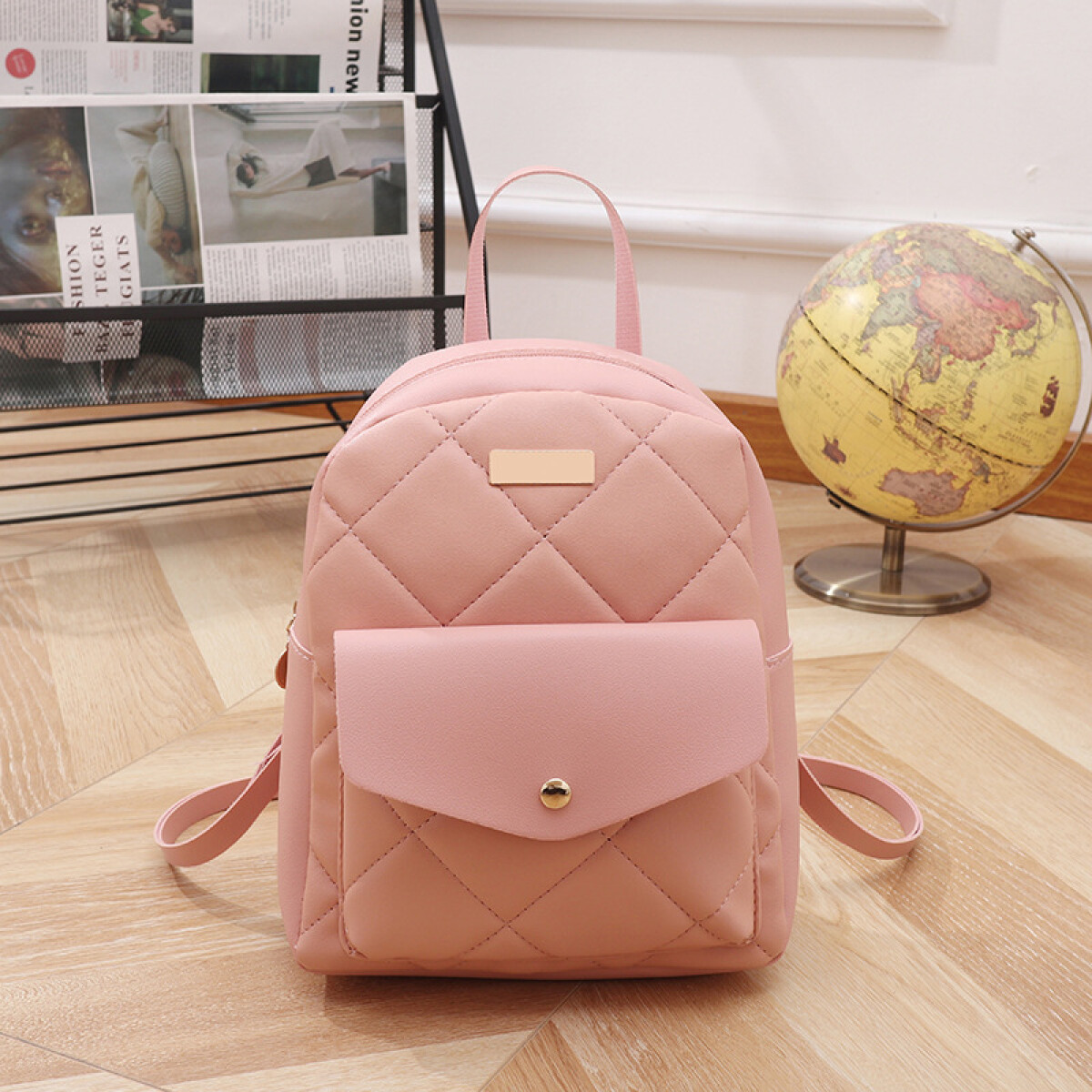 Mochila Chica Femenina - Rosa 