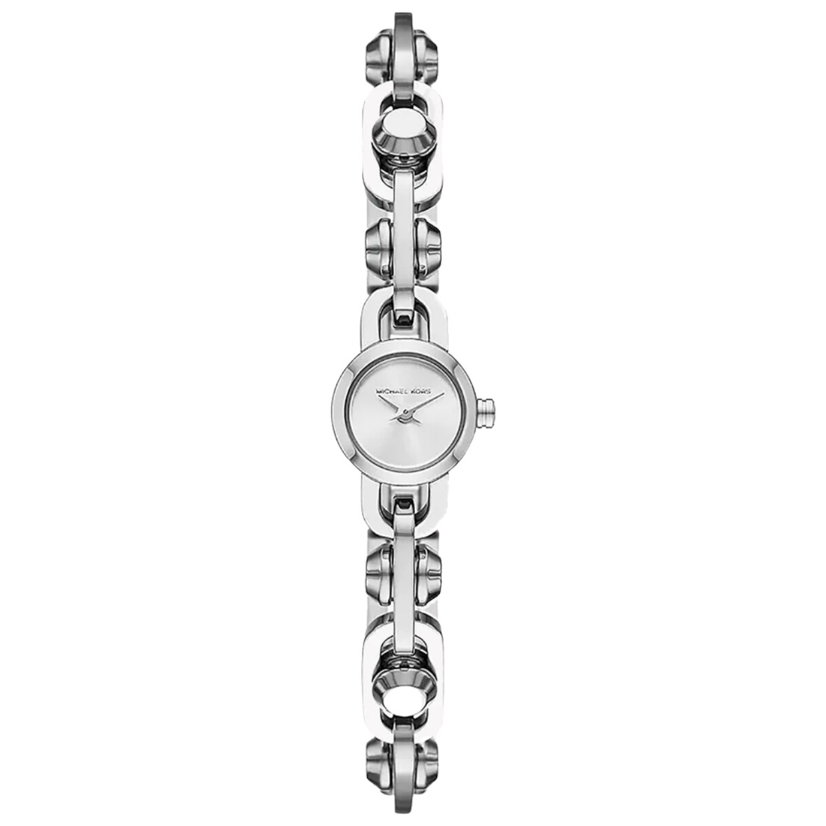 Reloj Michael Kors Mini Astor Link Acero Plata 