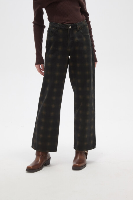 Pantalon Racas Estampado 1