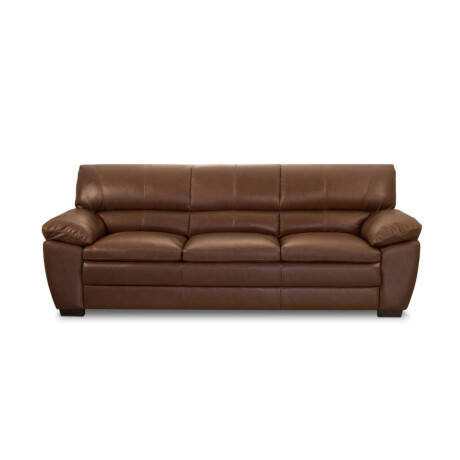 Sillon %100 Cuero 3 Cuerpos Premium Caramelo