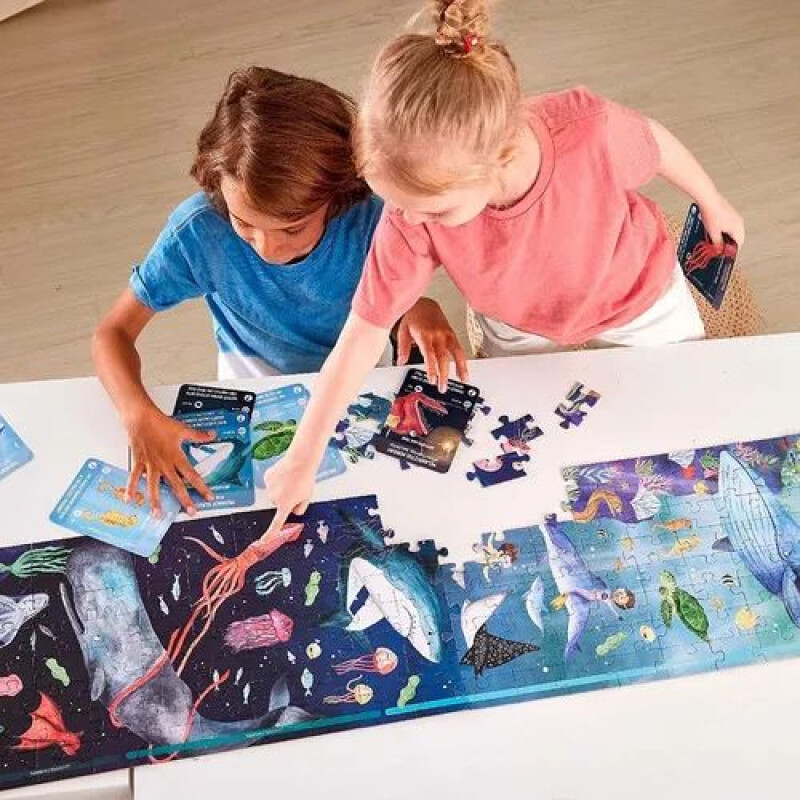 Puzzle Glow de piso 1,5 Oceano