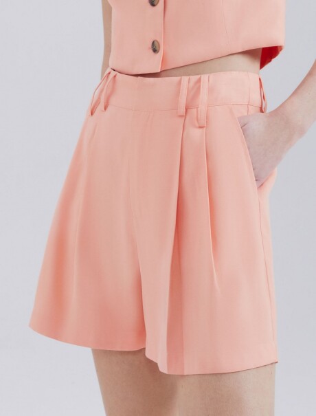 SHORT SASTRE ROSA