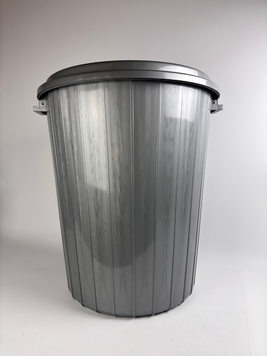 CONTENEDOR PARA RESIDUOS 70L - gris hormigon 