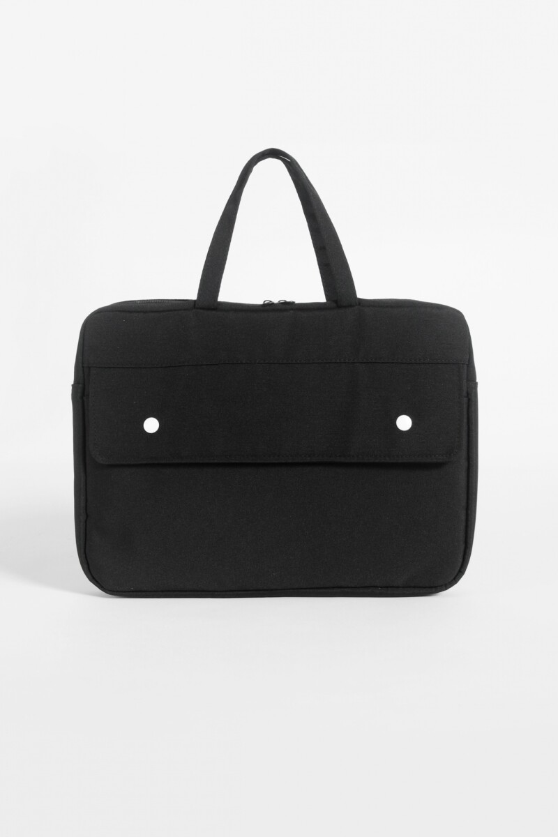 Cartera porta laptop negro