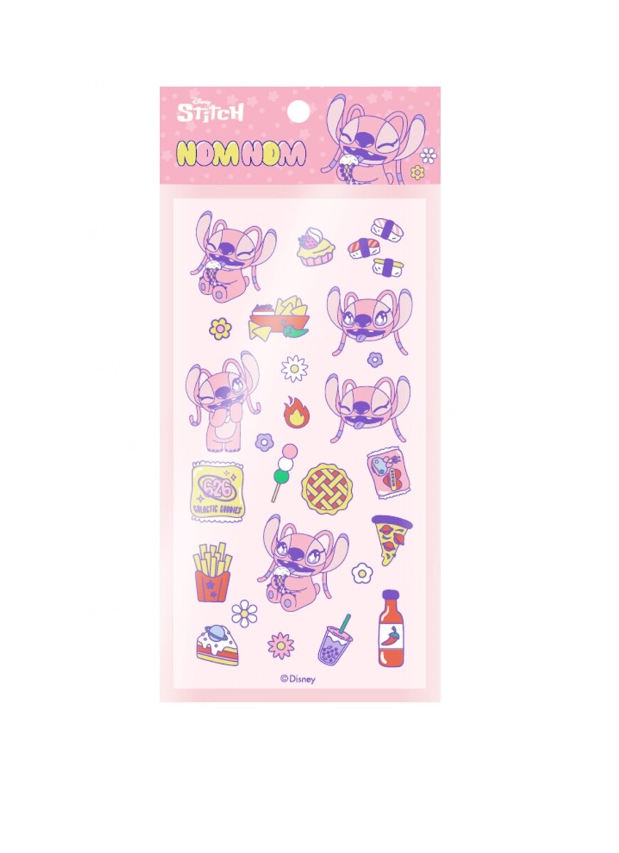 Stickers puffy Stitch - rosa 