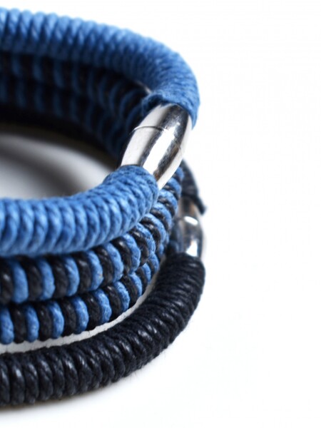 PULSERA MANGORO AZUL