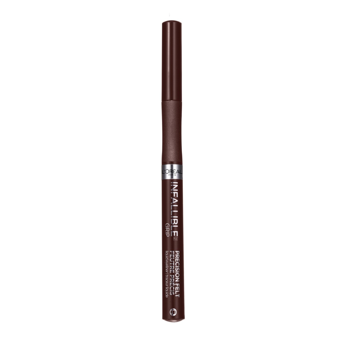 Delineador Liquido de Ojos L'Oréal Paris Infallible Grip Precision Felt Marrón 