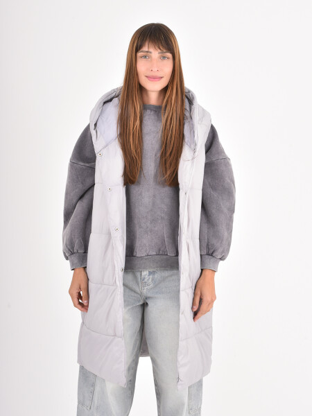 CHALECO NUVIRA GRIS CLARO