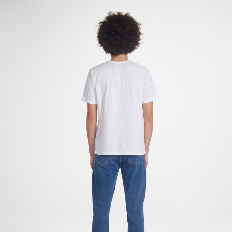 CAMISETA MM MASC BRANCO