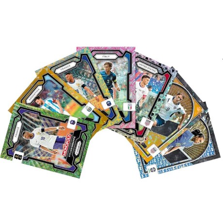 Monopoly Panini Prizm Copa Mundial de la FIFA 2026 - Caja de Cartas Monopoly Panini Prizm Copa Mundial de la FIFA 2026 - Caja de Cartas