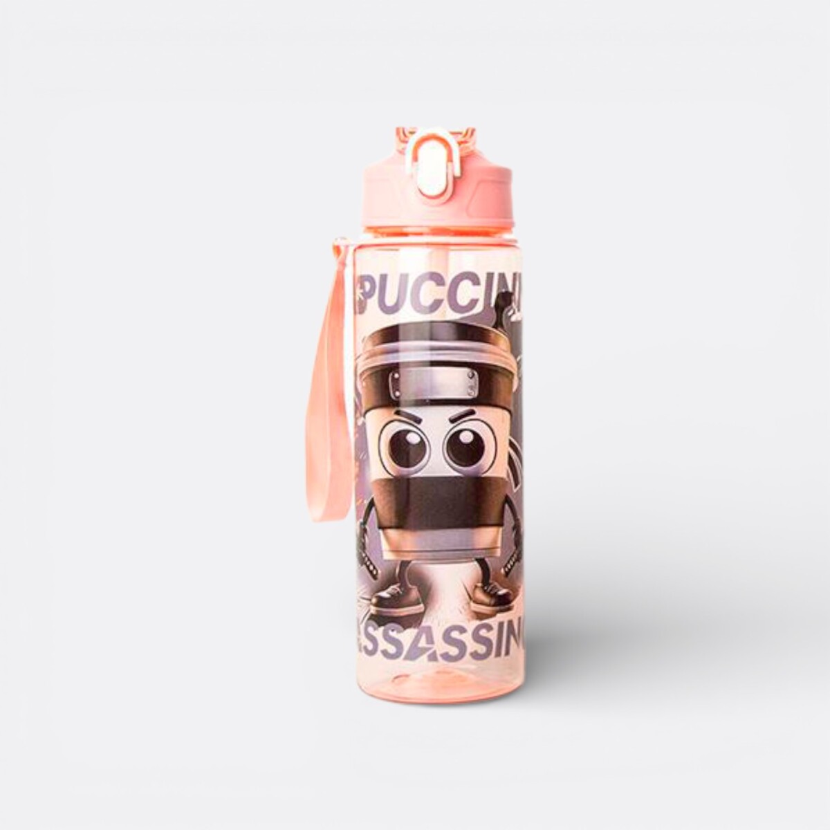 Botella Infantil Estampada De Personajes - Modelo 5 