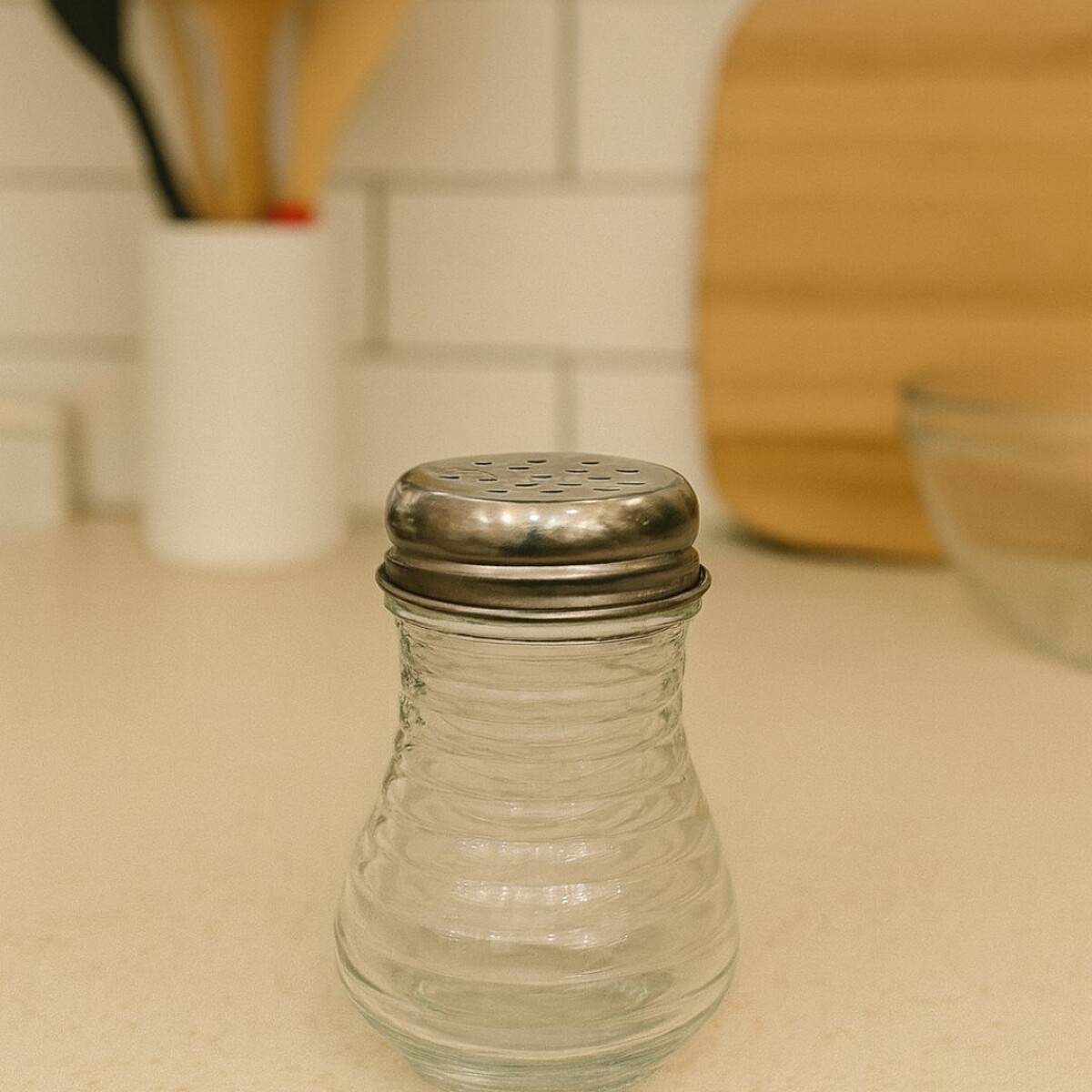 CONDIMENTERO DE VIDRIO 200ML 7X10.5CM 