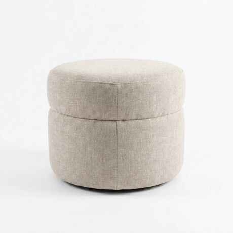 Puff Erin - Tela Microfibra C51 (Castaño)