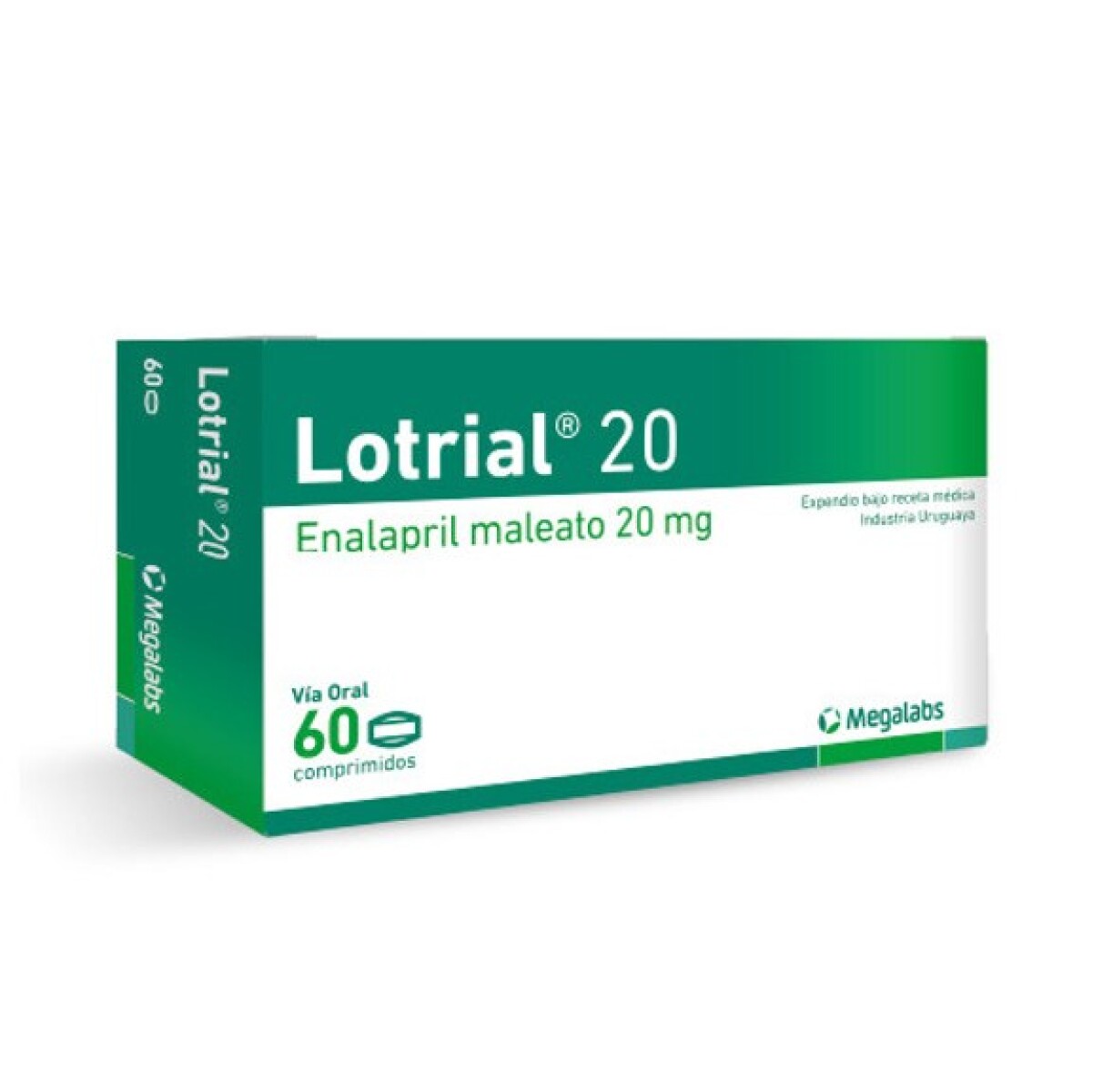 Lotrial 20mg 60 Comprimidos 