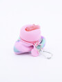 BOTELLA DE SILICONA PLEGABLE HELADO ROSADO (V)