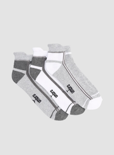 Media corta deportiva con terry umbro pack x3 Luna