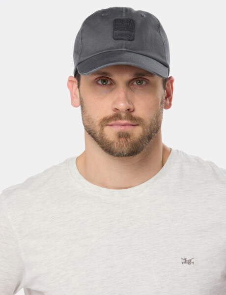 GORRO VISERA DE LONA Gris