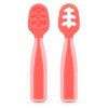Set cubiertos BLW BUBA rosa pastel
