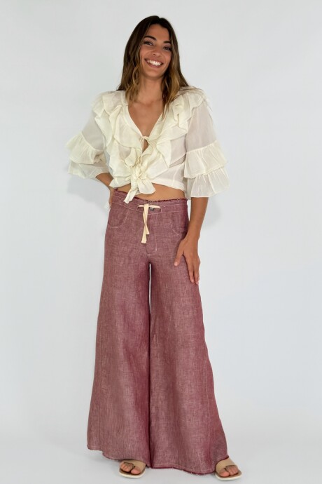PANTALON WHITNEY Rojo