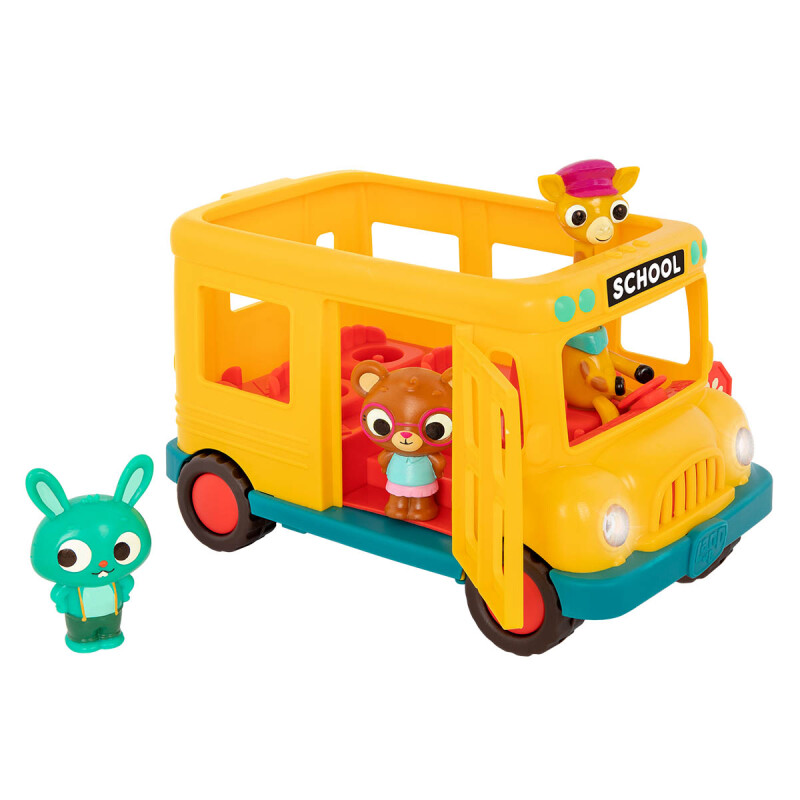 El autobús escolar musical de Bonnie B.toys El autobús escolar musical de Bonnie B.toys