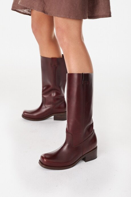 Bota Erin Marron