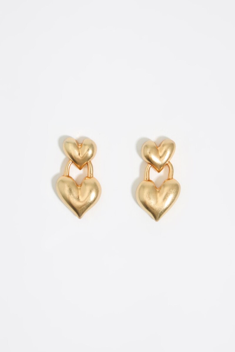 PENDIENTES DOBLE CORAZÓN 