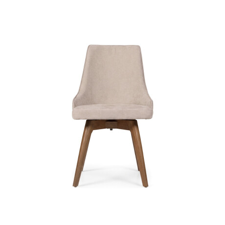 Silla Érica Giratoria - Tela Microfibra T2173 (Tostado)