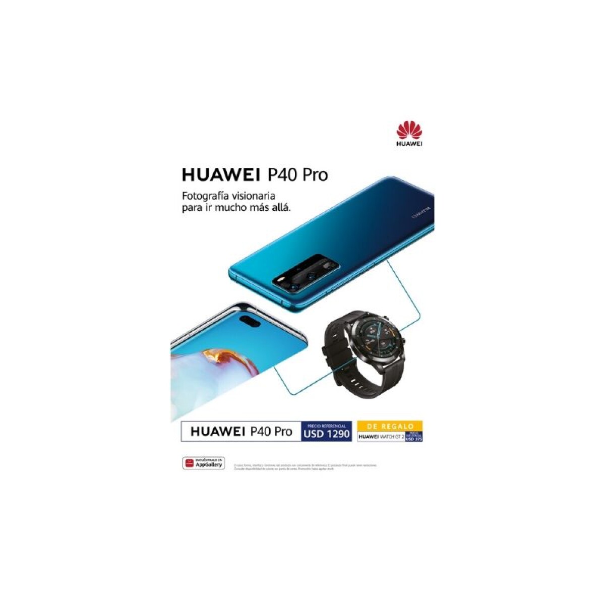 Celular Huawei P40 Pro Azul 