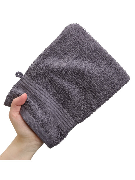 Manopla de baño KARLSTAD 15x21 gris osc Manopla de baño KARLSTAD 15x21 gris osc