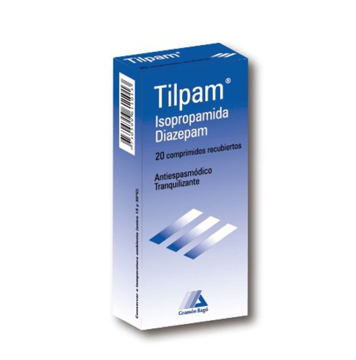 Tilpam 20 Comprimidos 