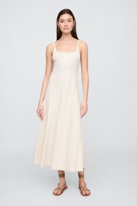 Vestido Mini Rib Mujer Chino