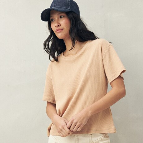 REMERA BASILE Caramelo