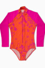 LITTLE SURFER ONE PIECE Blossom Red